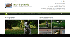 Desktop Screenshot of irish-berlin.de