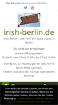 Mobile Screenshot of irish-berlin.de